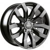 Alu kola CMS C22, 17x7.5 5x114.3 ET35, černá lesklá