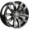 Alu kola CMS C22, 17x7.5 5x114.3 ET40, černá lesklá