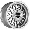 Alu kola RONAL LS, 15x7.5 4x100 ET25, stříbrná + leštění