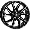 Alu kola ALUTEC ADX.02, 18x7.5 4x108 ET18, černá lesklá + leštění