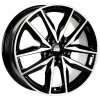 7*17-5*114.3 ET40 67.2 Diamond Black Gloss CMS