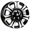 6.5*16-5*120 ET60 65.1 Diamond Black Gloss