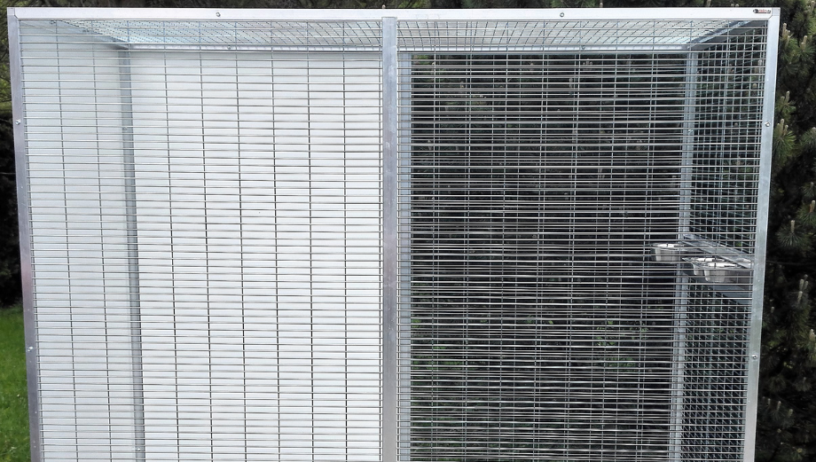 Voliéry z hliníkových profilů: Skvělý vzhled a praktické použití