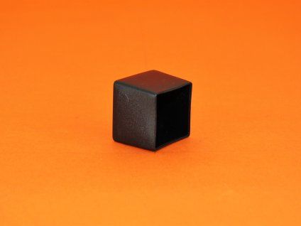 Krytka černá pro profil 25x25x2 mm