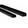 Terarijní plastová vodící lišta spodní, černá (Délka 3m)