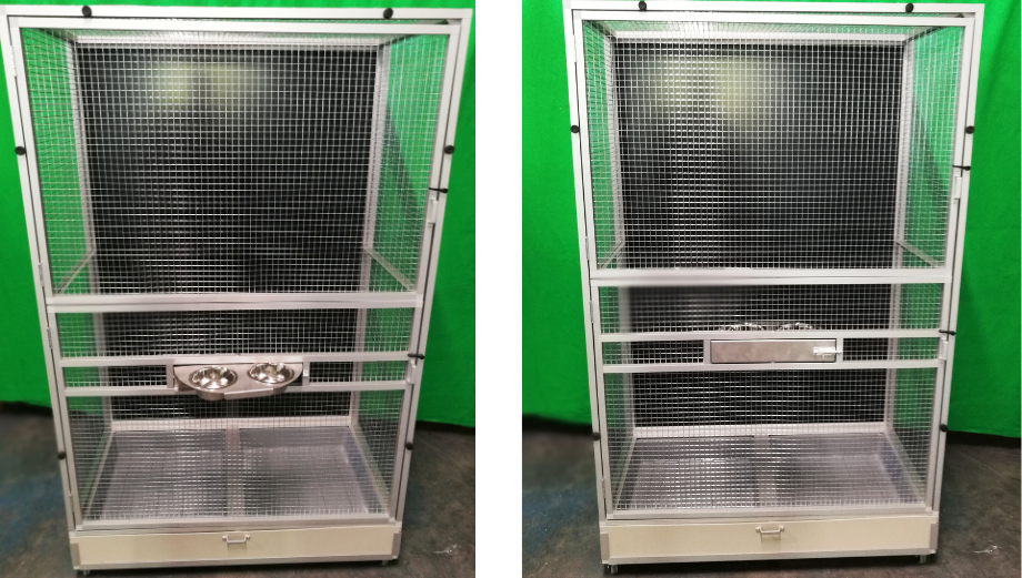 Woliera dla kilku wiewiórek