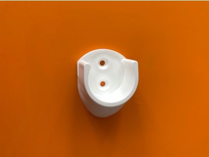 4549 drzak tyce prumer 25 mm bily