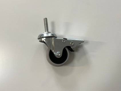 4576 kolecko prumyslove s brzdou a zavitem