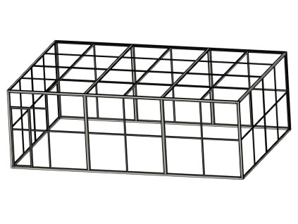 3997 voliera 6x4 pletivo bez povrchove upravy