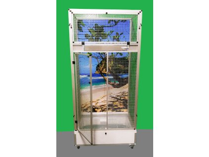 4048 voliera ik1 3 otocny krmny pult