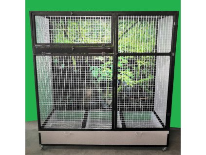 4057 voliera ik3 cerny elox stribrne sito