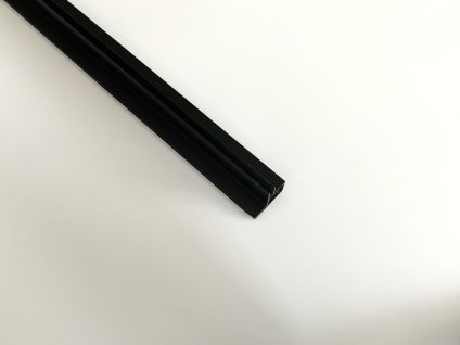 Hliníkový profil (HJ15V5 černý elox.) (Délka 2m)