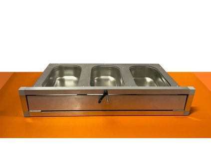 1909 zasuvny krmny pult nerez kpg14