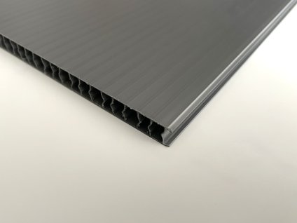 2974 plastova deska dutinkova seda 100x200 cm