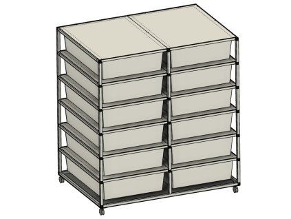 3193 rack aluhobby k1 dvanact boxu