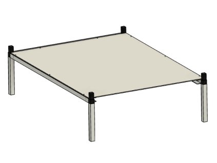 3199 rack aluhobby k1 jedno patro pro jeden box