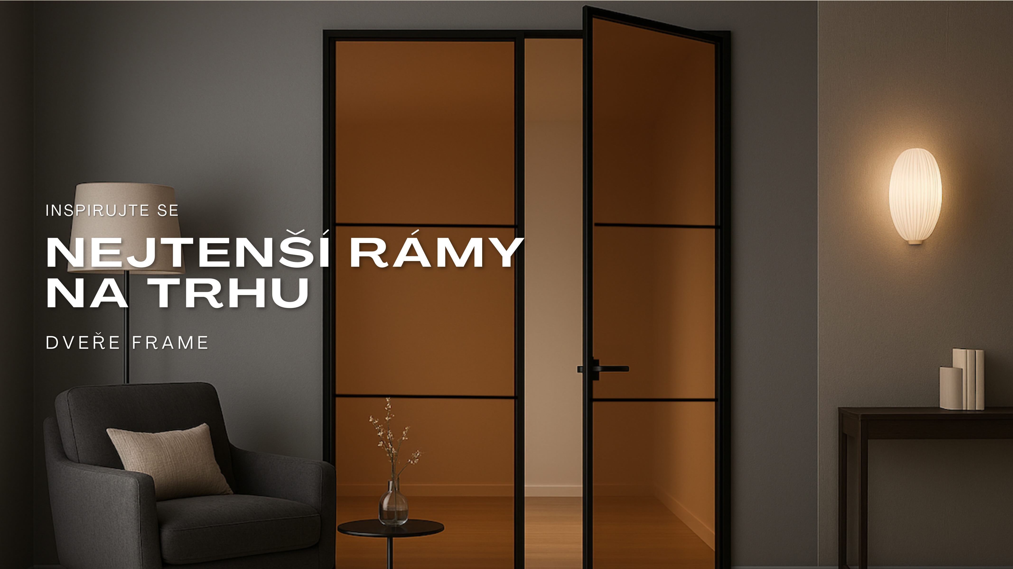 nejmenší rámy na trhu na dveřích Frame