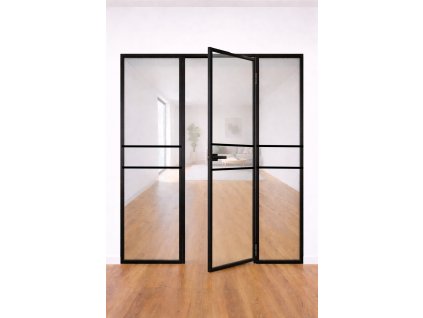 Bezfalcové dveře s fixy na obou stranách typ 3