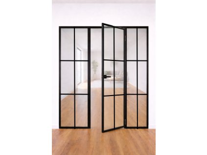 Bezfalcové dveře s fixy na obou stranách typ 5