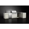MLUSH36 H1odern L Shape Extruded Aluminium Outdoor Kitchen Cabinet