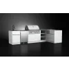 WeatherLUSH36 H1proof L Shape Extruded Aluminium Outdoor Kitchen Cabinet