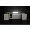 U Shaped Extruded Aluminium Outdoor Kitchen Cabinet Prefab