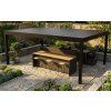 Extruded Aluminium Backyard Outdoor Kitchen Island And Bar