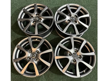 4x100 R15 Mazda 2 originál Alu disky