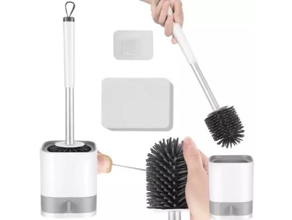 Silikonový kartáč do koupelny