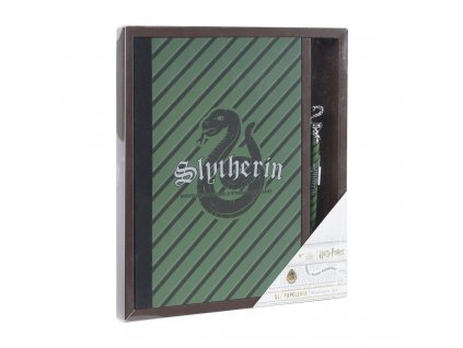 Sada sešit s propiskou - Harry Potter Slytherin