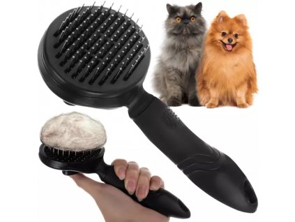 Samočistící kartáč na srst