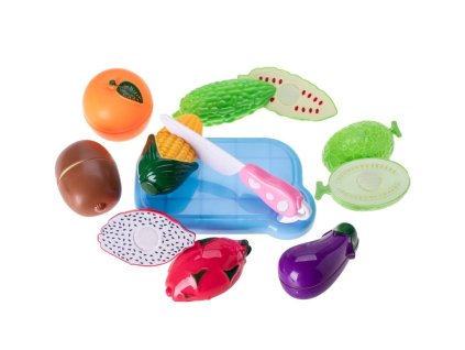 Sada ovoce a zeleniny na suchý zip 16ks na kartě