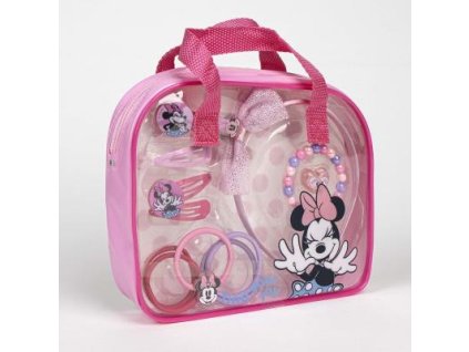 Sada doplňků v taštičce Minnie Mouse