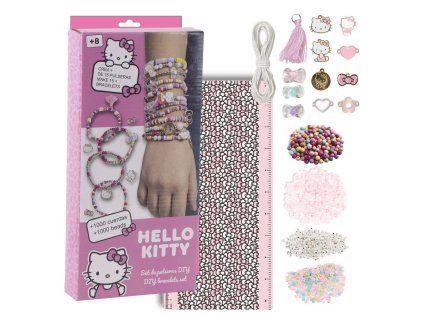 DIY sada náramků Hello Kitty