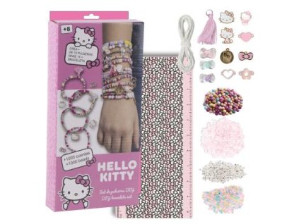 DIY sada náramků Hello Kitty