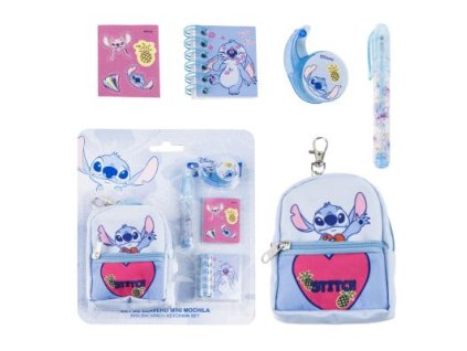 Sada na psaní s mini batůžkem Stitch