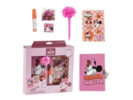 Sada na psaní s deníkem Minnie Mouse