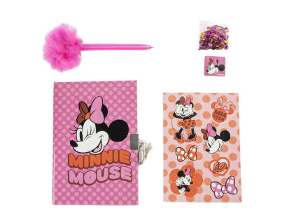 Sada na psaní s deníkem Minnie Mouse