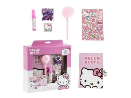 Sada na psaní s deníkem Hello Kitty
