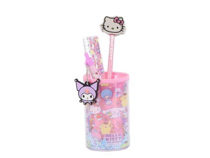 Psací sada s pouzdrem Hello Kitty