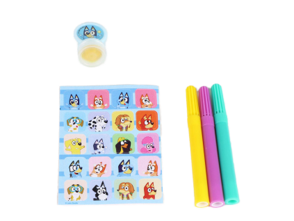 Omalovánková sada Bluey