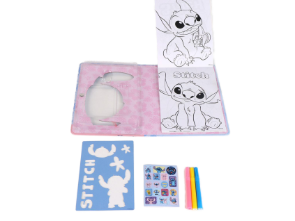 Omalovánková sada Stitch