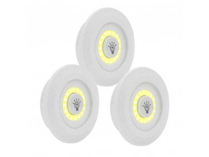 3 pcs Remote Control LED Night Light Bedside Lamp Closet Lights Super Bright Under Cabinet Lamp