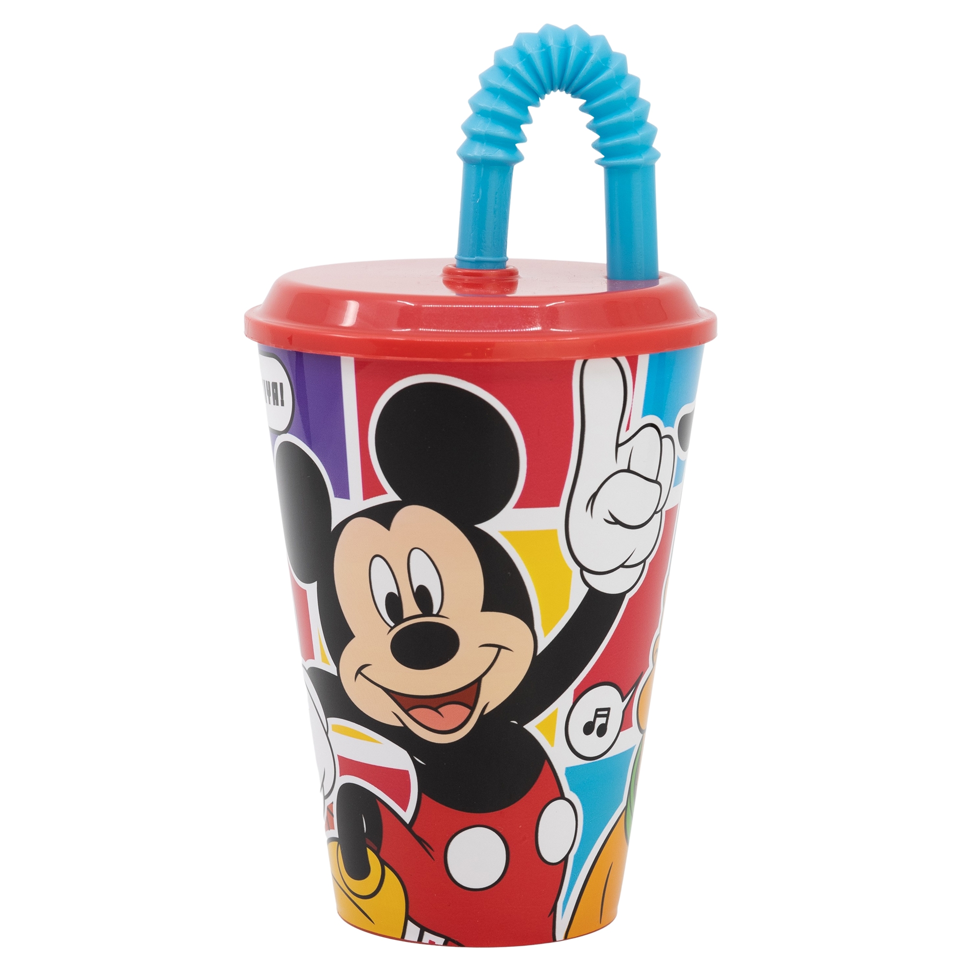 Kelímek s brčkem 430ml - Mickey Mouse Better Together