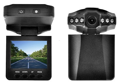 Alum - Přenosná HD kamera s LCD obrazovkou - do auta