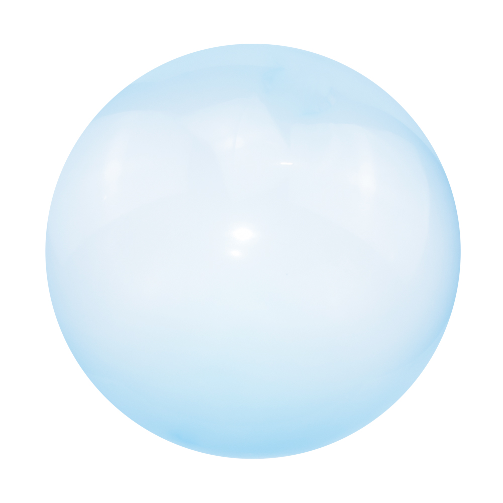 Pružný nafukovací míč - modrý
