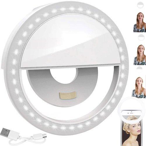 LED kruhové světlo pro selfie