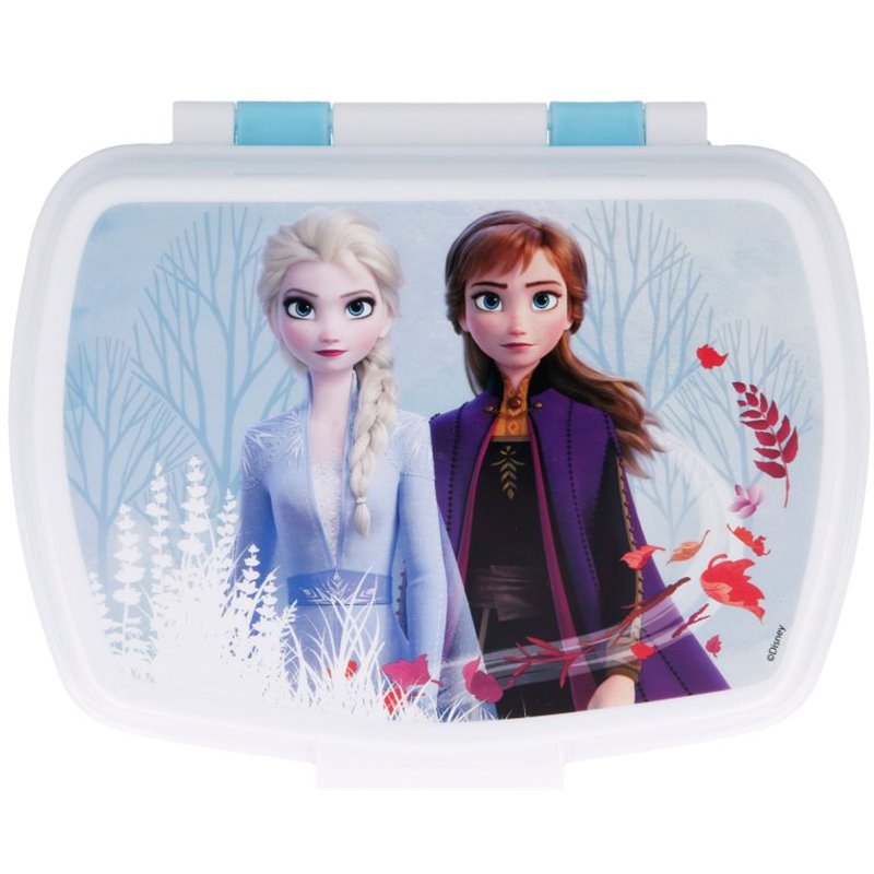 Stor - Dětský box na svačinu Frozen 2 - Světle modrý