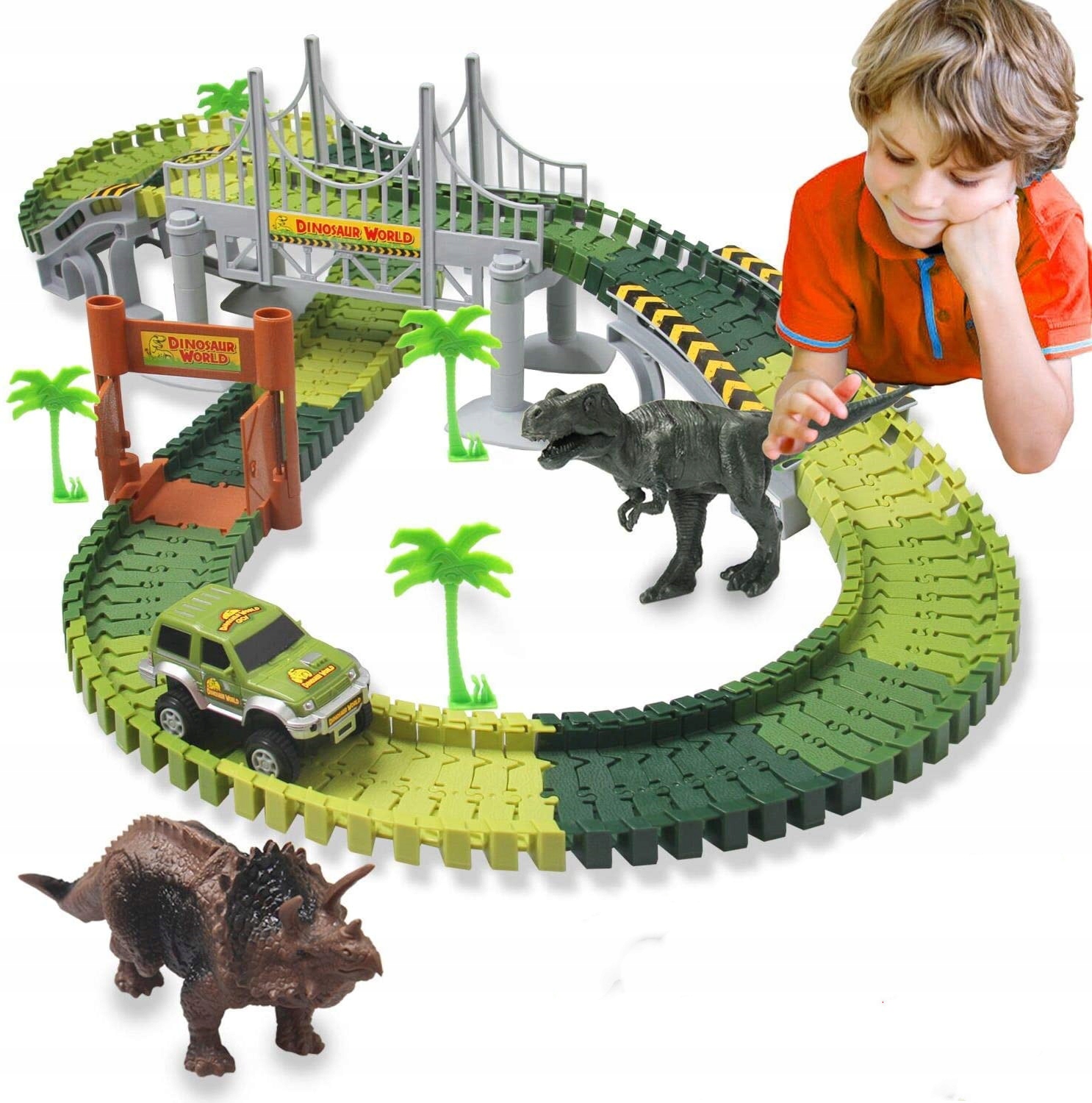 Iso Trade - Autodráha Dino park s autíčkem