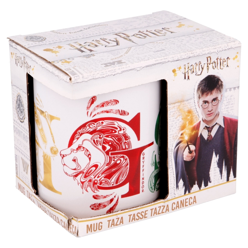 Keramický hrnek Harry Potter 325 ml - kouzelnické koleje